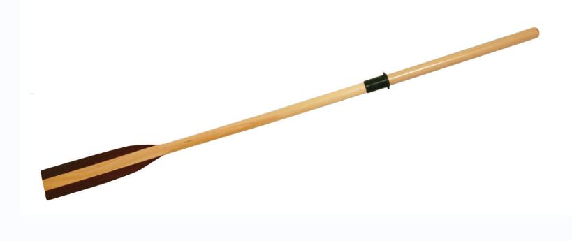 Wooden Oars with Warped Blade
