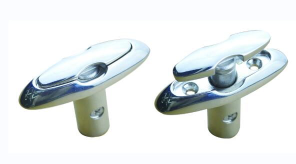 Cleat, Made of Diecast S.steel Aisi316 Mirror Polished