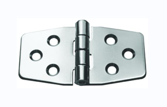 Hinges Made of Stamped S. Steel AISI 316, Highly Polished