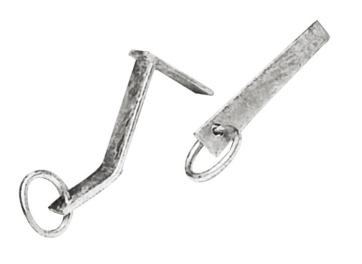 Mooring Pegs, Made of Hot Dipped Galvanized Steel